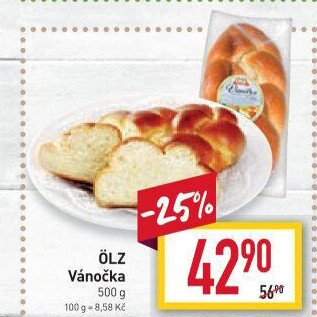 Vánočka Ölz