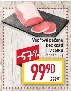 Vepřová pečeně bez kosti