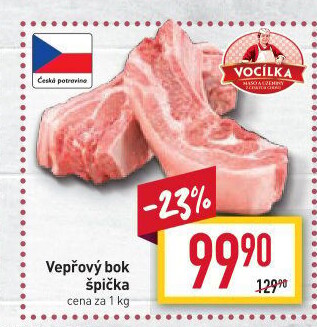 Vepřový bok špička Vocílka