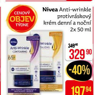 Balení krém denní a noční proti vráskám Anti Wrinkle Nivea