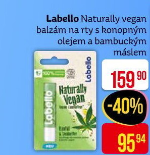 Balzám na rty Naturally Vegan Labello