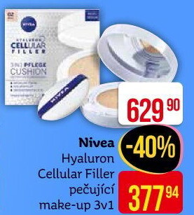 Make-up v houbičce Hyaluron Cellular Filler Nivea