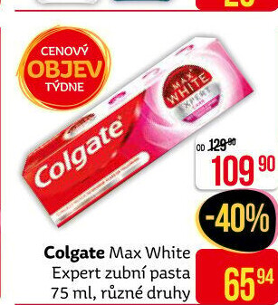 Pasta na zuby Max White Expert Colgate