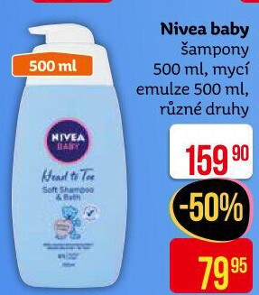 Šampon dětský jemný Baby Nivea