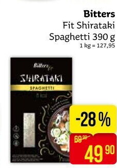 Těstoviny Shirataki Bitters Fit
