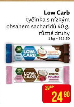 Tyčinka bez lepku Low carb Topnatur