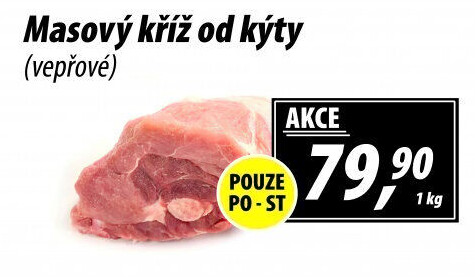 Vepřový kříž od kýty