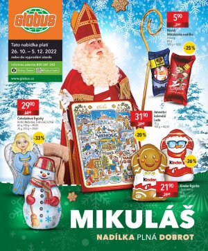 akční leták Globus 26.10.2022-5.12.2022