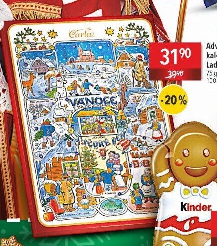 Adventní kalendář Carla