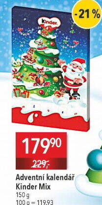 Adventní kalendář Mix Kinder