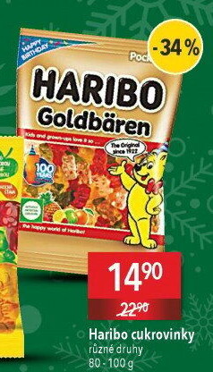 Bonbony želé Haribo