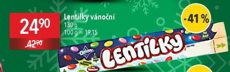 Lentilky Orion
