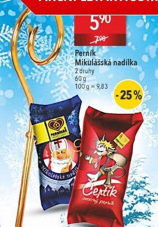 Perník mikulášský Perníkář Pardubice