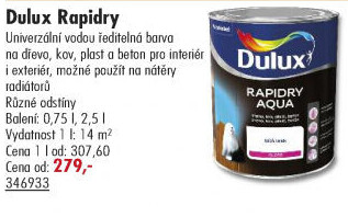 Barva Rapidry Aqua Dulux