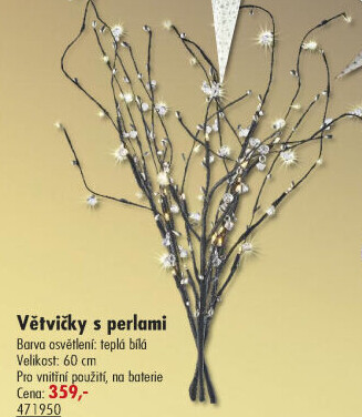 Dekorativní LED větve