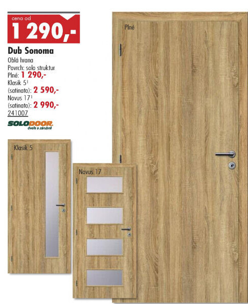 Interiérové dveře Solodoor