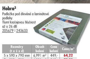 Izolační podložka Hobra Asko