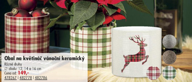 Keramický květináč