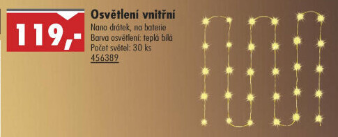 LED světelný řetěz Retlux