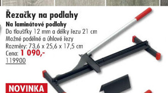 Řezačka na laminát Meister