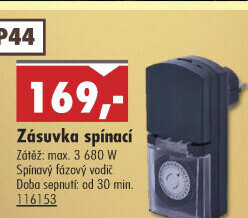 Spínací venkovní zásuvka Emos
