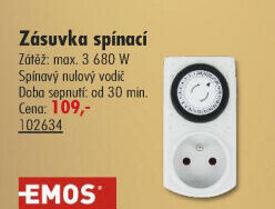 Spínací zásuvka Emos