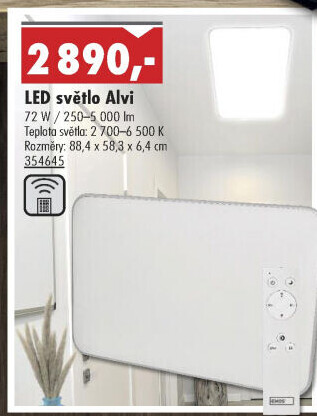 Stropní osvětlení LED Alvi Emos