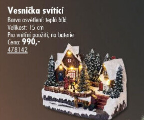 Vánoční svítící LED dekorace