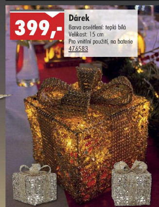 Vánoční svítící LED dekorace