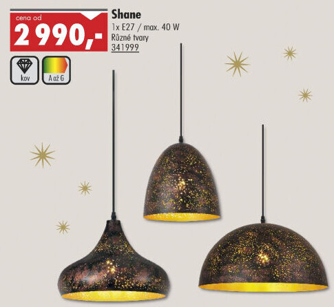 Závěsné svítidlo Shane Rabalux