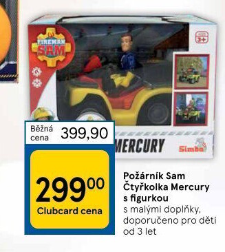 Čtyřkolka s figurkou Simba