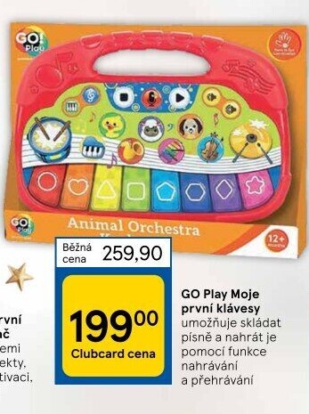 Dětské klávesy GO Play