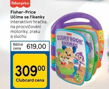 Interaktivní hračka - Učíme se říkanky Fisher - Price