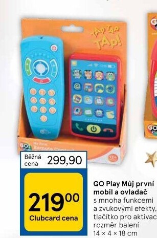 Můj první mobil a ovladač Go Play