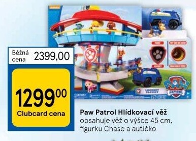 Pátrací věž Tlapková patrola Paw Patrol