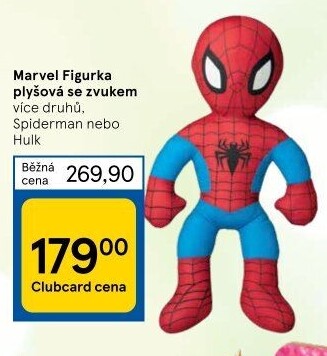 Plyšová hračkase zvukem Marvel