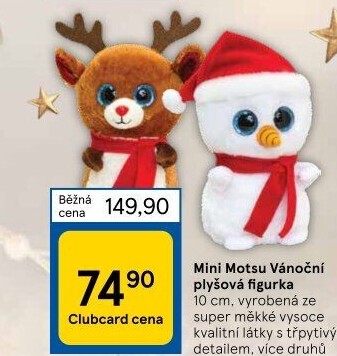 Plyšové hračka Mini Motsu Keel