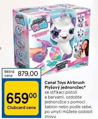 Plyšové zvířátko Canal Toys