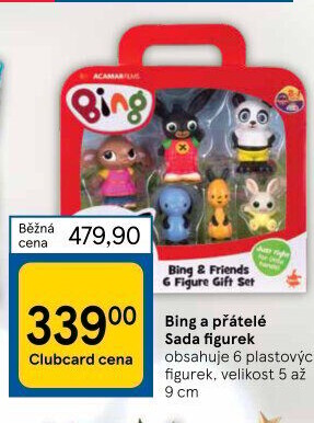 Sada figurek Bing