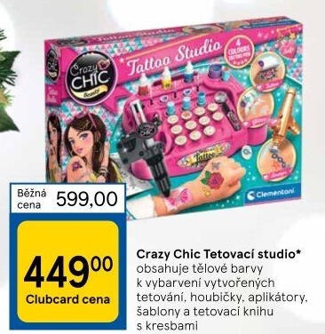 Tetovací studio Crazy Chic Clementoni