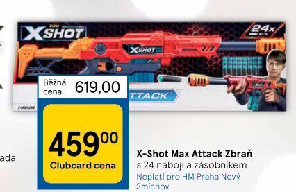 Zbraň Max Attack X-Shot