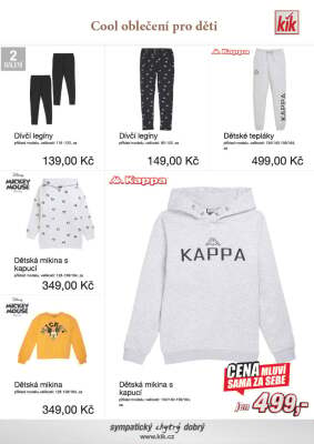akční leták Kik textil 31.10.2022-14.11.2022