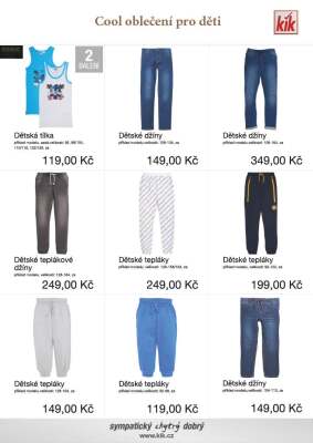 akční leták Kik textil 31.10.2022-14.11.2022