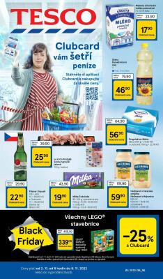 akční leták Tesco 2.11.2022-8.11.2022