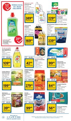akční leták Tesco 2.11.2022-8.11.2022