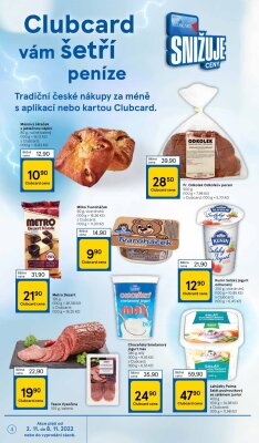 akční leták Tesco 2.11.2022-8.11.2022