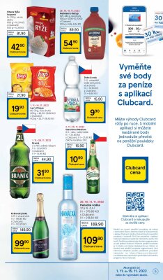 akční leták Tesco 2.11.2022-8.11.2022