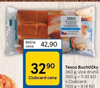Buchtičky české Tesco