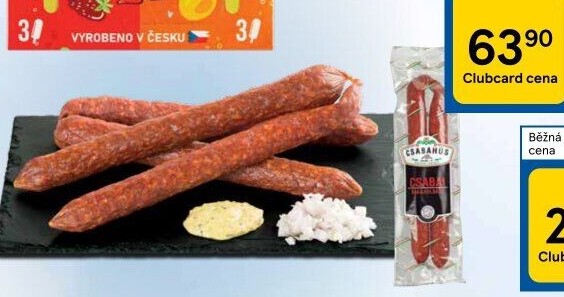 Čabajská klobása Baka Csabahús