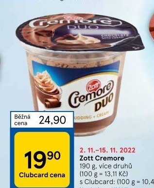 Dezert Cremore Zott